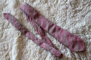 Необычный розовый галстук